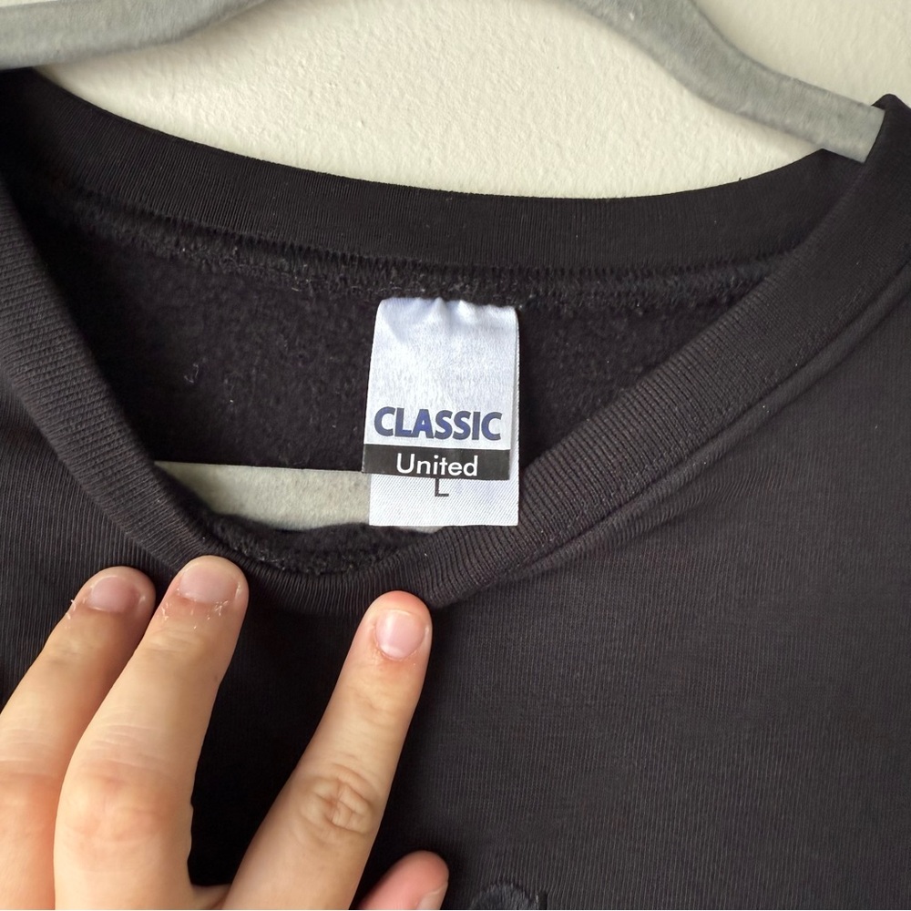 Black NYC Crewneck Sweatshirt - Picture 2 of 3
